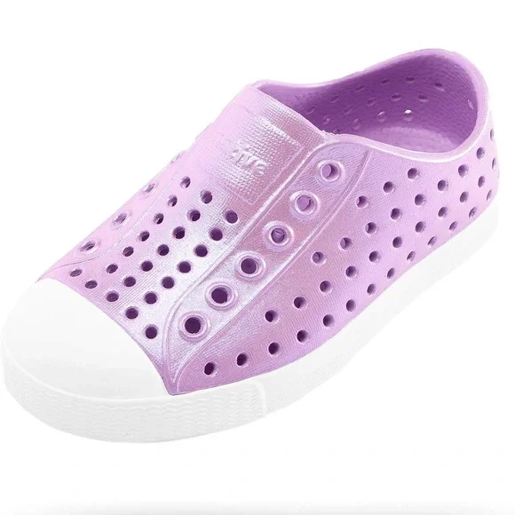 Native Shoes Iridescent Lavender Jefferson Shoes (C8) - Picture 2 of 10